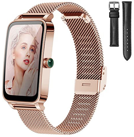 BOCLOUD Smartwatch Da Donna Uomini Con 12 Modalità Sportive, Orologio Smartwatch Impermeabile IP68 Con/Cardiofrequenzimetro/Monitoraggio Del Sonno, Smart Watch Per iOS, Android
