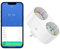 GHome Smart Presa Smart,Wi-Fi Intelligente Smart Plug,Timer Presa Elettrica,Controllo Vocale, Compatibile con Alexa e Google Home, Controllo Remoto Tramite APP,Doppia Presa 1PCS