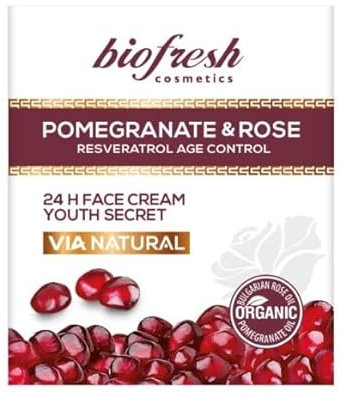 Biofresh cosmetics Via Natural 24h crema viso