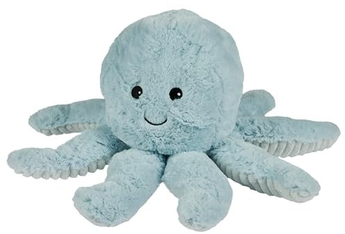 Warmies Plüsch Oktopus Mikrowellen-Erwärmbarer Gewichteter Teddy mit französischem Lavendelduft, heißer oder kalter Weizensack für kühle Entspannung und warme Linderung