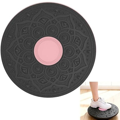 Balance Board in plastica, allenamento di equilibrio, portata 150 kg, cuscino di equilibrio, tappetino oscillante per adulti e bambini, allenamento di equilibrio e coordinazione