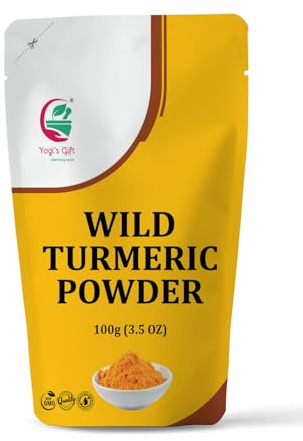 Kasturi Turmeric Powder for Skin Care | Wild Turmeric Powder | Aka Kasturi Manjal | Best for Preparing Turmeric Face Mask | Get Clear and Glowing Skin Naturally | 100grams / 3.5 Oz pack