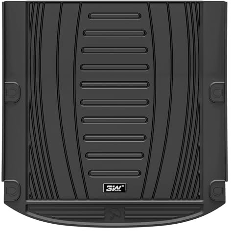 3W Boot Liner Fit for Audi Q3 F3 2019-2024 2025, All Weather Dod Friendly TPE Car Boot Mat, Waterproof anti-Slip easy to clean Heavy Duty Trunk Mat Audi Q3 Accessories