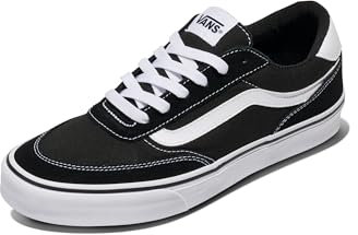 Vans Herren Turnschuhe Brooklyn Aus Wildleder, Black/White, 40 EU