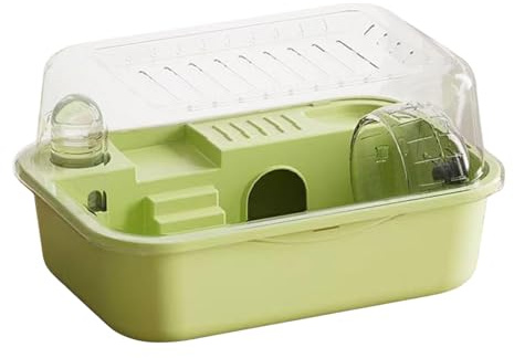 Baoblaze Grande Cage pour Hamster, Habitat, Maison de Jeu, avec Dessus ouvrable, Cage pour Petits Animaux, Maison pour Petits Animaux, gerbilles, Lapins, Vert