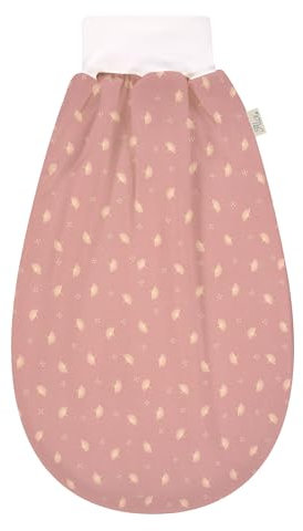 Kinderhaus Blaubär Set Alvi Schlupfmäxchen Light & Windel Alvi Schlafsack | Stampelsack 100% Baumwolle | Leichter Schlupfsack 0-3 Monate