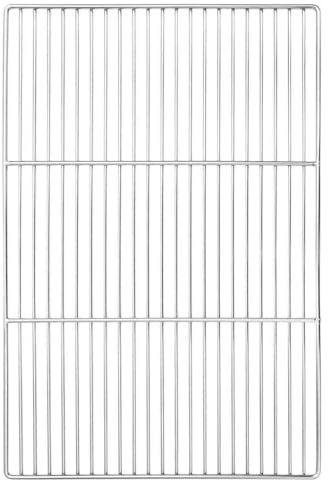LoogCape Grille de cuisson en acier inoxydable - 60 x 40 cm - Pour jardin, terrasse, camping, extérieur - Accessoire de barbecue de qualité supérieure résistant à la chaleur et inoxydable avec surface