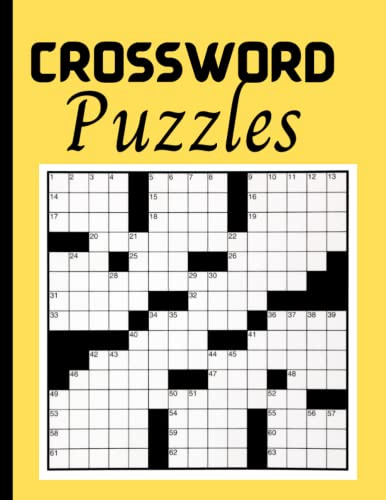 Crossword Puzzle book: crossword