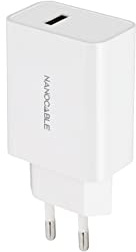 CARGADOR USB PARED TOOQ 1PTO 2.1A BLANCO