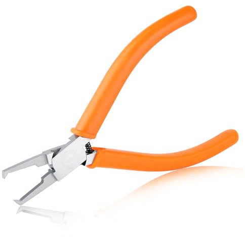 SPEEDWOX 4.5 Transverse End Cutter with Flush Jaw 3mm SMT/SMD Chip Cutters PCB Distance Cutters Cable Slim Transverse Cutter Side Cutting Pliers Model Nipper for Quick Removal Components