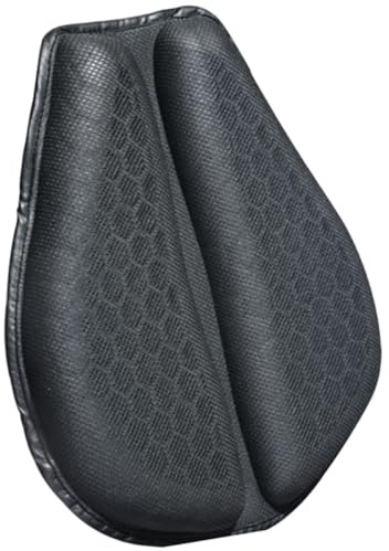ABOOFAN Cuscino per Sella da Moto in Rete Traspirante 3D Isolamento Termico Estivo Coprisedile Riutilizzabile per Moto Accessorio Confortevole e Resistente per Guida All’Aperto