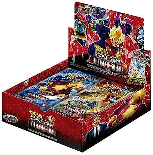 Dragon Ball Super Card Game: Ultimate Squad Booster Box, Red