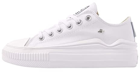 British Knights Damen Kaya Flow Low Sneaker, Weiß, 40 EU