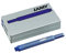 LAMY T10 2er Set Tintenpatronen mit großem Tintenvorrat - geeignet für alle Lamy Patronenfüllhaltermodelle - Inhalt 1,25ml je Patrone - 5 Stück pro Päckchen - Tintenfarbe blau