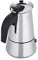Cafetera Moka de Acero Inoxidable, Cómoda Cafetera Casera, Ahorra Tiempo para Mañanas Ocupadas con Fondo Ancho, para Oficina, 100-450 Ml (450ML)