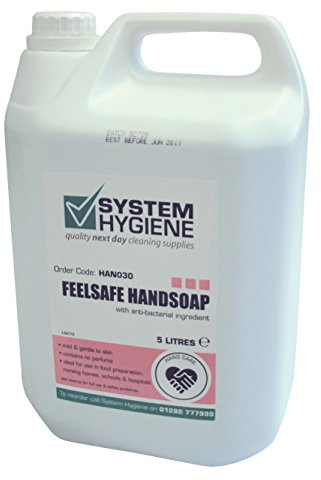 System Hygiene Feelsafe Unperfumed Hand Soap 5Ltr