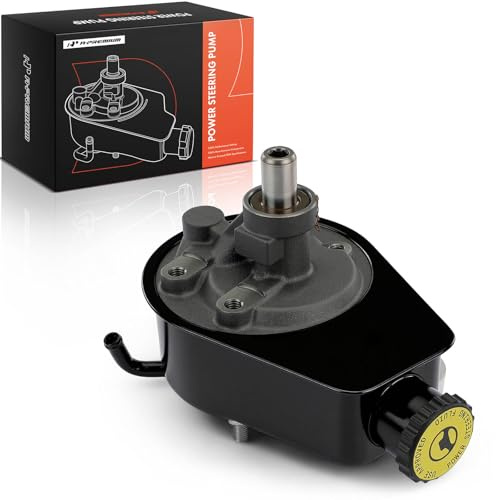 A-Premium Power Steering Pump, with Reservoir, Compatible with Dodge - 1994-2003 - B1500, B3500, Ram 1500, Ram 1500 Van, Ram 2500, Ram 2500 Van, Ram 3500, Ram 3500 Van, Ram 4000, Replace # 52039145AB
