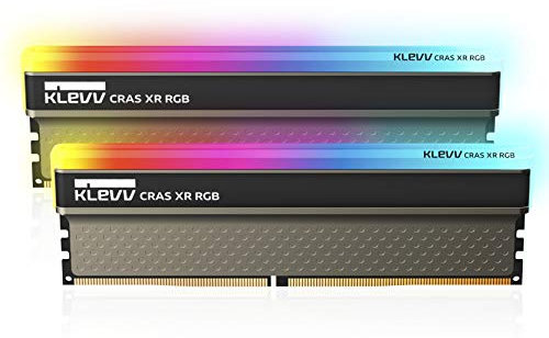 KLEVV CRAS X DDR4 RGB 16GB (2x 8GB) 4000MHz CL19 Gaming Memory RAM kit XMP 2.0 High Performance Overclocking 19-25-25-45