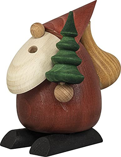 Saico Räuchermann, Holz, Mehrfarbig, 11cm