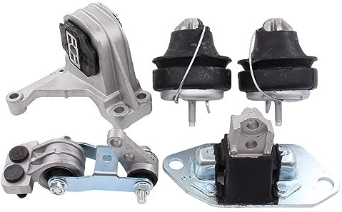 MOTOKU Set of 5 Engine Motor and Transmission Torque Rod Stabilizer Mount Bracket Retain Kit for Volvo S60 2001-2004 V70 2001-2003 XC70 2003-2005 XC90 2003-2006