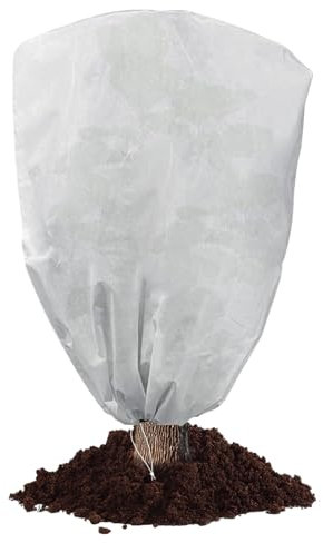 Rhsemi Protection d'hiver pour Les Plantes Seau,Housse Hivernage Plante,Couverture végétale d'hiver,Couverture végétale(80x100cm)…