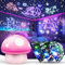 Unicorno Luce Notturna Bambini, Proiettore Stelle Soffitto Natale Regali Bambini 2 3 4 5 6 7 8 Anni Lampada Notturna per Bambini Unicorno Bambina Regalo Giocattoli Bambina 3-9 Anni Cameretta Bambina