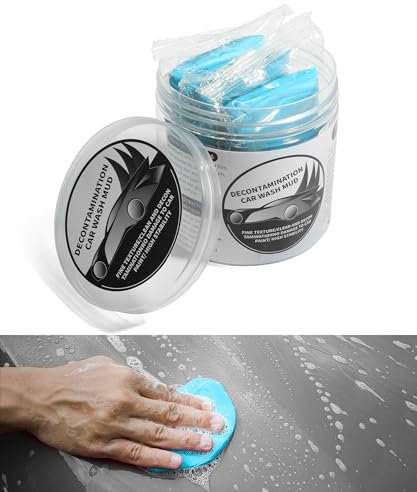 Flaconi 3PCS 100g Reinigungsknete Auto,Reinigungsknete,Auto Reinigung,Auto Knete,Auto Knete Reinigung,Lackknete Auto,Lackknete,Reinigungsmasse Lackreinigungsknete zur Lackpflege und Felgenreinigung