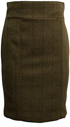 WALKER AND HAWKES - Ladies Derby Tweed Winslow Skirt
