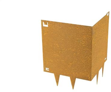 Bordure per Aiuole - Angolo Esterno - Altezza 40 cm