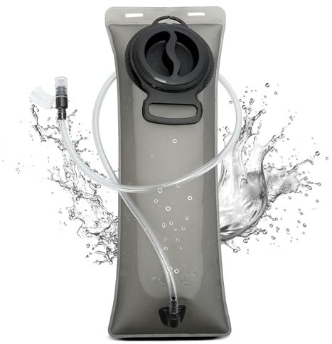 CKE Trinkblase 2L/3L Wasserblase für Wanderrucksack, Auslaufsichere Wasserreservoir Aufbewahrungstasche, BPA-Frei 2L /3L Trinkblase für Laufen, Wandern, Radfahren