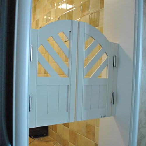 Portes de café battantes doubles pour bar, cuisine, portail arqué, 140 cm x 90 cm