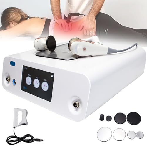 Macchina Terapia Tecar 448 Khz Res Cet Dispositivo per Diaterapia a Trasferimento Energia Rf Monopolare per Alleviare Dolore Muscolare,Ridurre Cellulite in Profondità