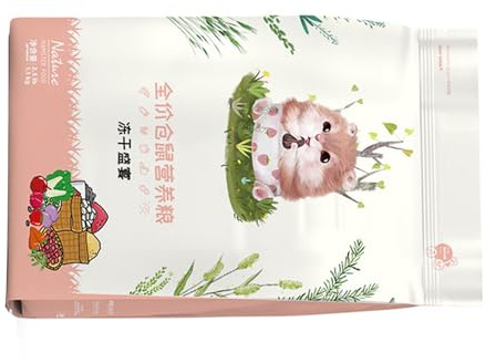 Generic Cibo Liofilizzato Nutriente per Criceti con Ingredienti Naturali per Criceti Ricci Fantasia Ratto 1 X Cibo per (1100 g/2,4 libbre)