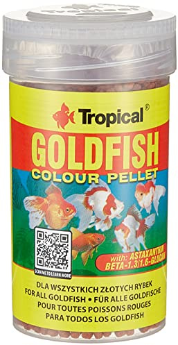 Tropical - Cibo per pesci rossi da acquario, 100 ml