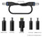 Omnicharge Laptop Steckerset - DC Anschlüsse für Laptops mit Output & Input Stecker für Dell Lenovo HP & Universal 5.5 x 2,5 mm