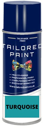 Tailored Paint Heat Resistant Brake Caliper Paint For Car & Motorcycle (Matt Finish, Turquoise)