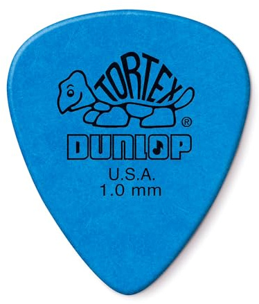 Dunlop Picks - Tortex Standard Blue 1.00mm - Refill Bag 24