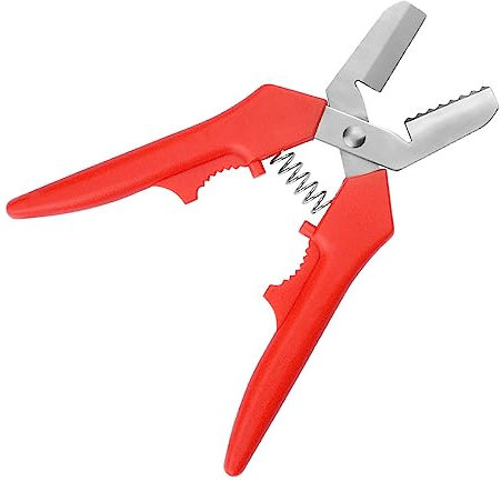 haoying Apricastagne, apricastagne in acciaio inossidabile, pinza per castagne, impugnatura antiscivolo e design a molla per nocciola, noce, pecan e castagna