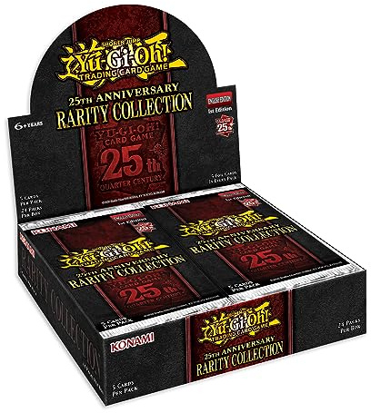 YU-GI-OH! 25th Anniversary Rarity Collection Kortspel, Flerfärgad, 24 x 5 st
