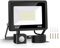 Jsdoin Luci di Sicurezza 50W Sensore di Movimento Esterno 4500 Lumen PIR Luce di Sicurezza 6500K Proiettori LED IP66 Impermeabile Lampada da Parete per Luce Diurna Esterna con Cavo da 2 M