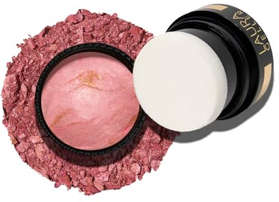 LAURA GELLER NEW YORK Baked Blush-n-Brighten Baked to Go - Pink Buttercream - Travel Size Blush