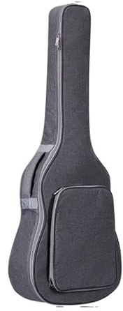 UJEDFHV Housse Guitare Housse de Protection for Guitare Acoustique, Sac à Dos, étui Rangement étanche(Gray)