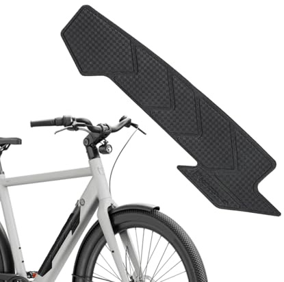 Fellflying Protección para el marco de la bicicleta – Pegatinas de silicona | Sobrecubierta para el marco de la bicicleta para absorber los golpes | para excursiones offroad aventuras al aire libre