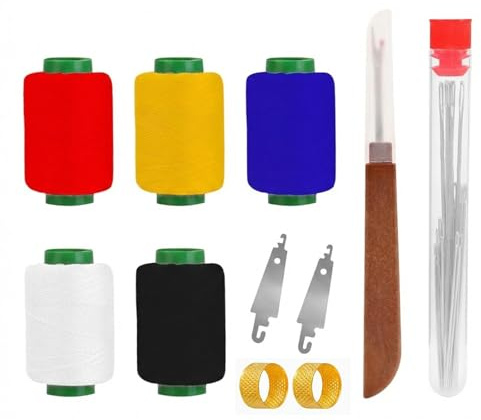 41 Pcs Sewing Tool Set,Thread Kit Including Stainless Steel Sewing Needles,Threader Suture,Thimble Needle, Remover Case,for Mending, Handcraft, Beginners, Daily Use & Women's Gifts