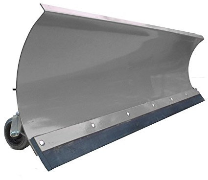 Schneepflug Räumschild Universal Schneeschild für Einachser, Rasentraktor oder Quad/ATV Grau / 150 x 40 cm / 5 Stufen verstellbar