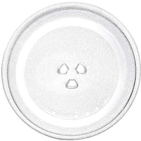 Small 9.6'' / 24.5cm Microwave Glass Plate Replacement, Small Microwave Glass Turntable Plate for Small Microwaves - BY AMI PARTS