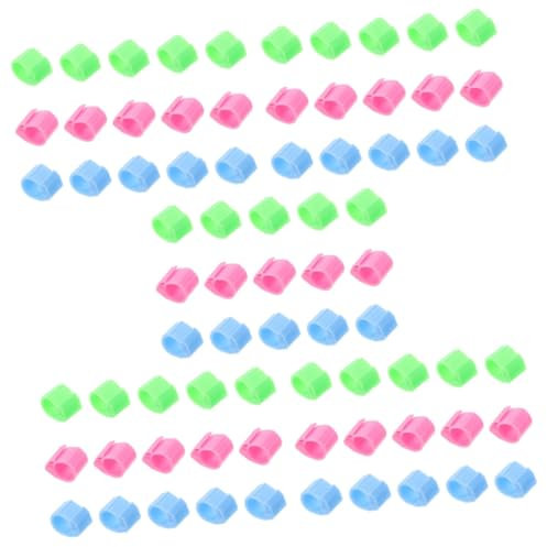 FOMIYES 100stücke Tauben Identifikationsringe Wiederverwendbare Bunte Fußbänder Für Tauben Und Vögel Für Trennung Von Und Haltungen Praktische Kennzeichnung Für Geflügel Und