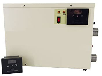 Riscaldatore per piscina 1 5KW Termostato digitale elettrico riscaldatore del termostato for piscina for la piscina spa della piscina Spa Termostato Attrezzatura di riscaldamento elettrico Rapido ed e