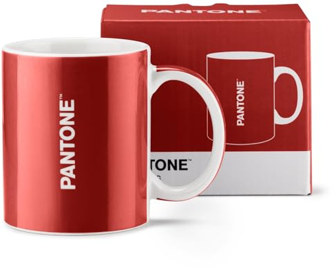 PANTONE - Tazza Colazione Personalizzata Pantone in Porcellana Resistente, Durevole, Antimacchia, Graffi, Odori - Tazze Caffe e The 350ml, Idee Regalo Regali Natale, Mug per Lavastoviglie e Microonde