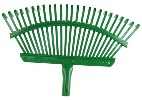 BAZEITFLOW Rastrillo De Jardín De Dientes Herramienta De Limpieza para Césped y Jardines para Recoger y Escombros Ligero y Fácil De Usar